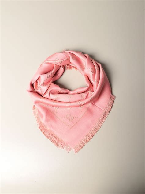 vendo sciarpa gucci 23x180cm|Foulard Gucci in Lana Rosa .